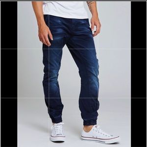 PRPS ‘Maverick’ Jogger Pants - Dark Blue